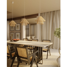 Maxlight Amalfi II natúr-fehér függesztett lámpa (MAX-P0578) E27 1 izzós IP20 világítás