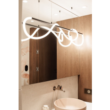 Maxlight Laguna fekete LED függesztett lámpa (MAX-P0512) LED 1 izzós IP20 világítás