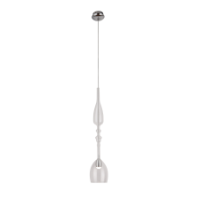 Maxlight Murano króm LED függesztett lámpa (MAX-P0247) LED 1 izzós IP20 világítás