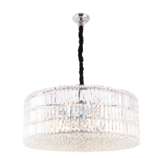 Maxlight Puccini króm-átlátszó függesztett lámpa (MAX-P0268) E14 28 izzós IP20 világítás
