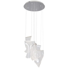 Maxlight Silk króm-átlátszó LED függesztett lámpa (MAX-P0371D) LED 1 izzós IP20 világítás