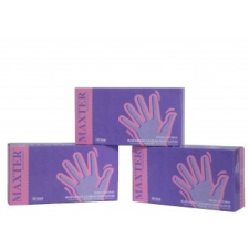  Maxter Nitril kesztyű, púdermentes, kék, 200 db. 'XS' méret. gyógyászati segédeszköz