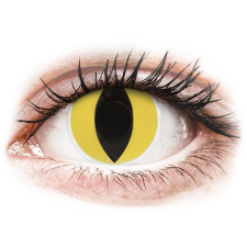 MaxVue Vision ColourVUE Crazy Lens - Cat Eye - dioptria nélkül (2 db lencse) kontaktlencse