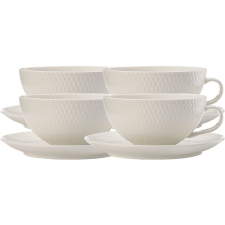 Maxwell & Williams DIAMONDS teáscsészekészlet csészealjjal, 4 db, 250ml tea