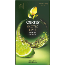 MAY LLc. Curtis Egzotikus Lime, ízesített zöld tea, 25 filter tea