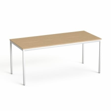 MAYAH Általános asztal fémlábbal, 75x170 cm, MAYAH &quot;Freedom SV-40&quot;, kőris üzletberendezés, dekoráció