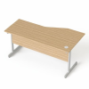 MAYAH Freedom SV-30 Íróasztal íves balos 160x80 cm Kőris (SV-30/IBXA30K)