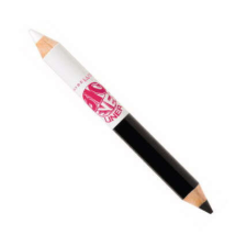 Maybelline Big Eyes Liner kétfejű szemceruza, fekete-fehér árnyalat szemceruza