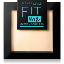 Maybelline Fit Me! Matte+Poreless mattító púder árnyalat 115 Ivory 9 g arcpúder