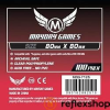 Mayday Games Közepes négyzet kártyavédő 80 x 80 mm (100 db-os csomag)