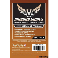 Mayday Games Magnum Copper kártyavédő: 65 x 100 mm "7 Csoda" társasjátékhoz, barna hátlap kártyajáték