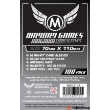 Mayday Games Magnum Silver kártyavédő: 70 x 110 mm "Elveszett városok" társasjátékhoz kártyajáték