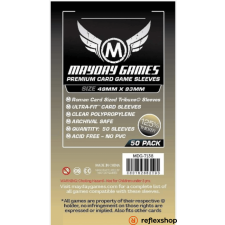 Mayday Games Prémium Roman kártyavédő "Tribune" társasjátékhoz (50 db-os csomag), 49 x 93 mm társasjáték