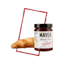 Mayer Szörp Kft. Mayer Prémium Csipkebogyó lekvár 380g reform élelmiszer