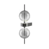 MAYTONI Double Moon fekete-szürke LED fali lámpa (MAY-MOD478WL-L8B3K) LED 1 izzós IP20