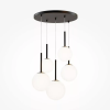 MAYTONI Maytoni BASIC FORM MOD321PL-05B Függőlámpa 5x40W/E14 IP20