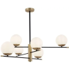 MAYTONI modern függeszték nostalgia fehér fekete matt arany mymod048pl-06g