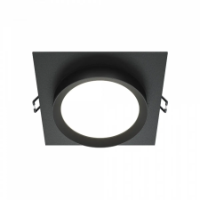 MAYTONI modern süllyesztett mennyezeti lámpa hoop fekete mydl086-gx53-sq-b világítás