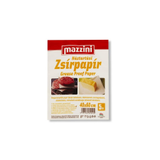 Mazzini 5 ív 40*60 cm-es zsírpapír Mazzini sütés és főzés