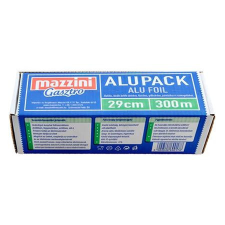Mazzini Alufólia, 29 cm x 300 m, 9 µ, erős, MAZZINI "Gasztro" papírárú, csomagoló és tárolóeszköz