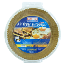  MAZZINI PREMIUM Air Fryer sütőpapír 50 db kerek 20 cm papírárú, csomagoló és tárolóeszköz