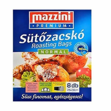  MAZZINI PRÉMIUM Sütőzacskó normál 25x38cm (8db-os) sütés és főzés