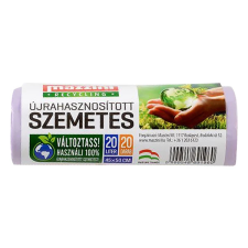 Mazzini Szemeteszsák újrahasznosított MAZZINI 20L 20 db/tekercs tisztító- és takarítószer, higiénia