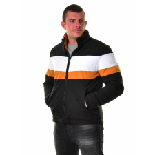 MB Collection férfi kifordítható kabát TED M21-2TED-0825-9269/FEKETE-MUSTARSARGA-FEHER férfi kabát, dzseki