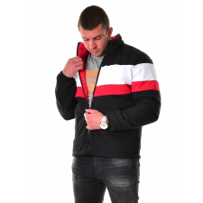 MB Collection férfi kifordítható kabát TED M21-2TED-0825-9269/FEKETE-PIROS-FEHER férfi kabát, dzseki