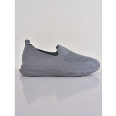 MB Collection női utcai cipő - Gumis, belebújós, rugalmas talprésszel M25-1-XJHO-1736-GREY/T004