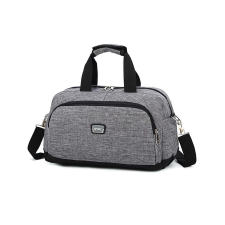MBC kis méretű unisex sporttáska megerősített alsó résszel szürke aa-000134 kézitáska és bőrönd