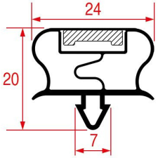 MBM BEKATTINTÓS TÖMÍTÉS 1541x623 mm beépíthető gépek kiegészítői
