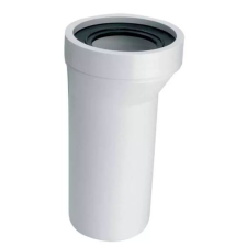 McAlpine NA110 egyenes WC bekötő idom, L=260mm szaniter