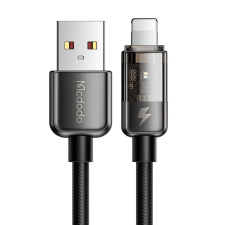 Mcdodo CA-3140 USB-A - Lightning kábel 12W 1.2m fekete (CA-3140) (CA-3140) kábel és adapter