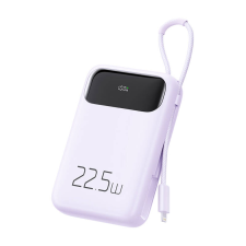 Mcdodo MC-3253 Powerbank integrált kábellel Lightning / 10000mAh 22,5W - Lila (MC-3255) power bank