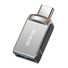 Mcdodo USB 3.0 USB-C adapter, Mcdodo OT-8730 (szürke) kábel és adapter