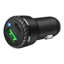 Mcdodo USB-A + USB-C 38W autós töltő fekete (CC-5970) (CC-5970) mobiltelefon kellék