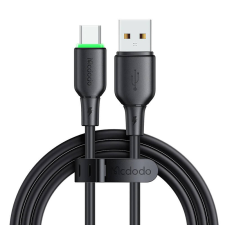 Mcdodo USB-ről USB-C kábel Mcdodo CA-4751 LED világítás 1.2m (fekete) kábel és adapter