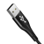 Mcdodo USB-ről USB-C-re Mcdodo Magnificence CA-7960 LED kábel, 1m (fekete)