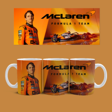  McLaren - Oscar Piastri bögre (Fehér) bögrék, csészék