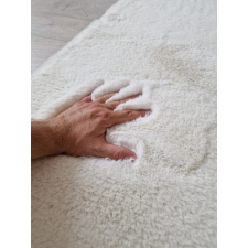 mcthree RABBIT pihe-puha szőnyeg, hosszú szálú, fehér, 160x230cm lakástextília