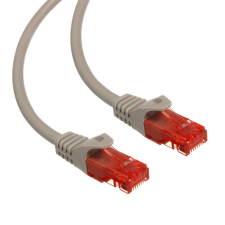 MCTV-303 S 47277 UTP cat6 dugós csatlakozókábel, 3 m szürke kábel és adapter