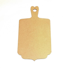  MDF vágódeszka, mérete: 168x310 mm dekorációs kellék