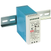 MEAN WELL ENTERPRISES CO., LTD. Mini kapcsolóüzemű tápegység, DIN sínre Vin: 85-264 VAC/120-370 VDC, Vout: 12 VDC (0-3,33A), P: 40 W Mean Well MDR-40-12