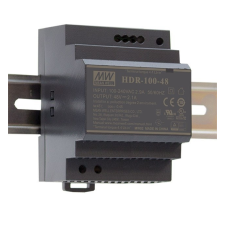 Mean Well HDR-100-12 Tápegység 1 fázisú, 100W, 12V DC kimenettel, 7,1A, 85...264 V AC, 50/60 Hz) ( HDR-100-12 ) villanyszerelés