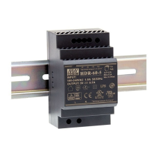 Mean Well HDR-60-12 Tápegység 1 fázisú, 60W, 12V DC kimenettel, 4,5A, 85...264 V AC, 50/60 Hz) ( HDR-60-12 ) villanyszerelés