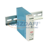 Mean Well Mean Well MDR-20-24 Mini, DIN sínre szerelhető kapcsolóüzemű tápegység 20 W, 24 V