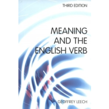  Meaning and the English Verb – Geoffrey Leech idegen nyelvű könyv
