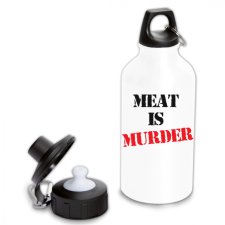 Meat is murder - Fémkulacs kulacs, kulacstartó
