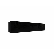 Meblohand IZUMI 44 BL magasfényű fekete TV szekrény 175 cm bútor